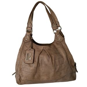 COACH MADISON Croc Embossed Purse  - #14602 Limited Edition Leather Satchel